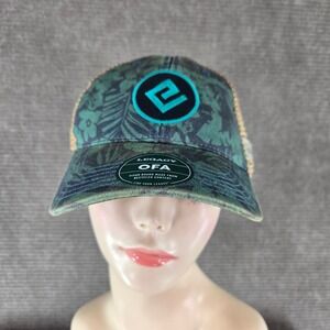 Legacy Unisex OS Green Floral Endhardt Vineyards Mesh Snapback Trucker Hat